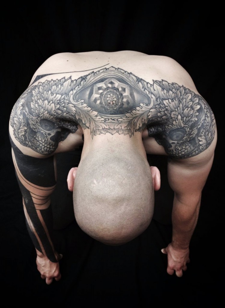 Hanumantra Blackwork Tattoo 1