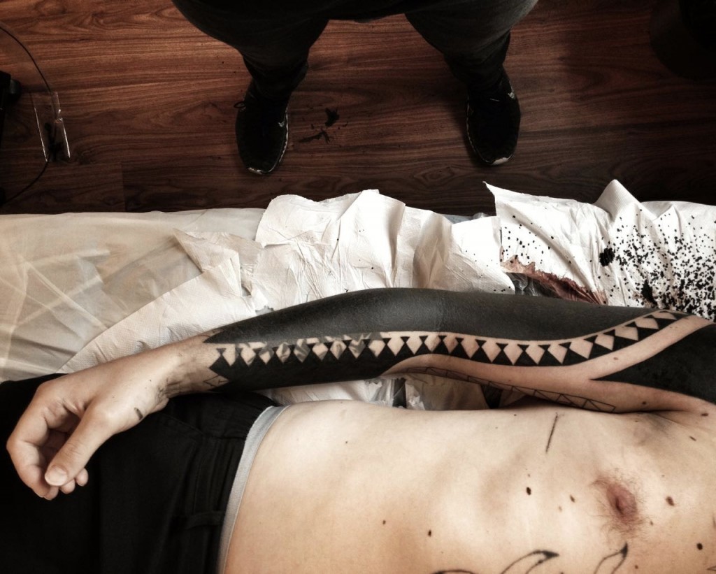 Hanumantra Blackwork Tattoo un1ty birmingham shrewsbury2