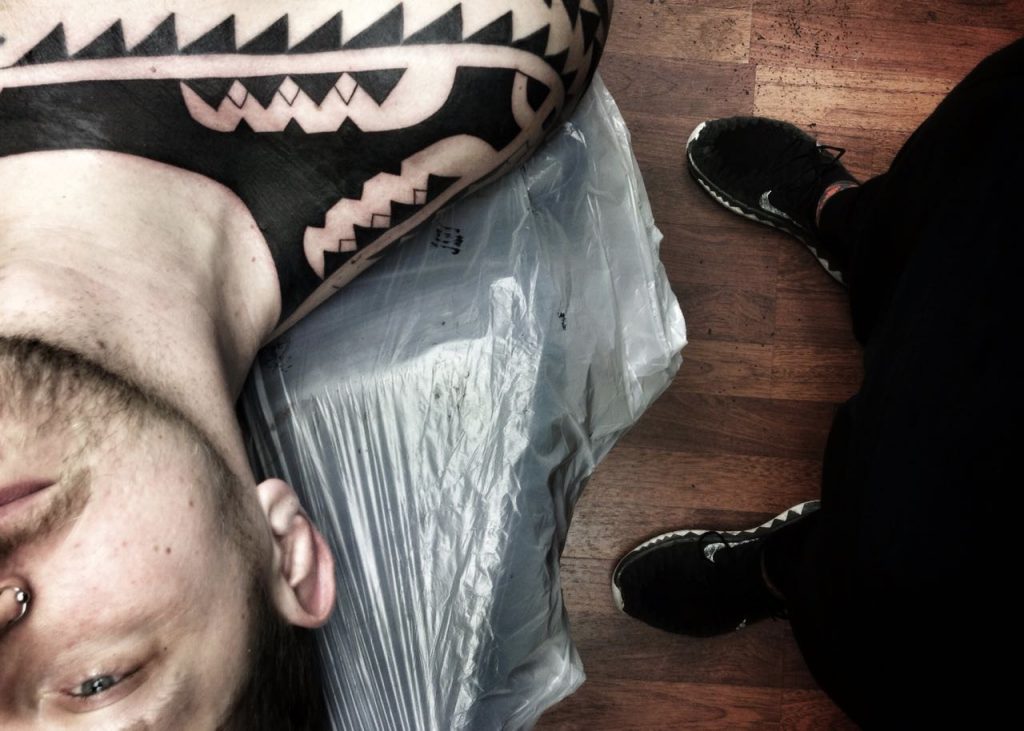 Hanumantra Blackwork Tattoo un1ty birmingham shrewsbury7