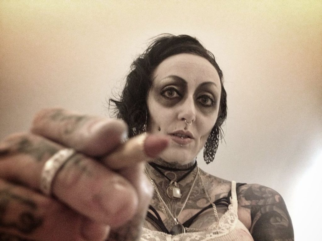 Hanumantra blackwork tattoo birmingham shrewsbury wolverhampton halloween bash geometric tribal-3