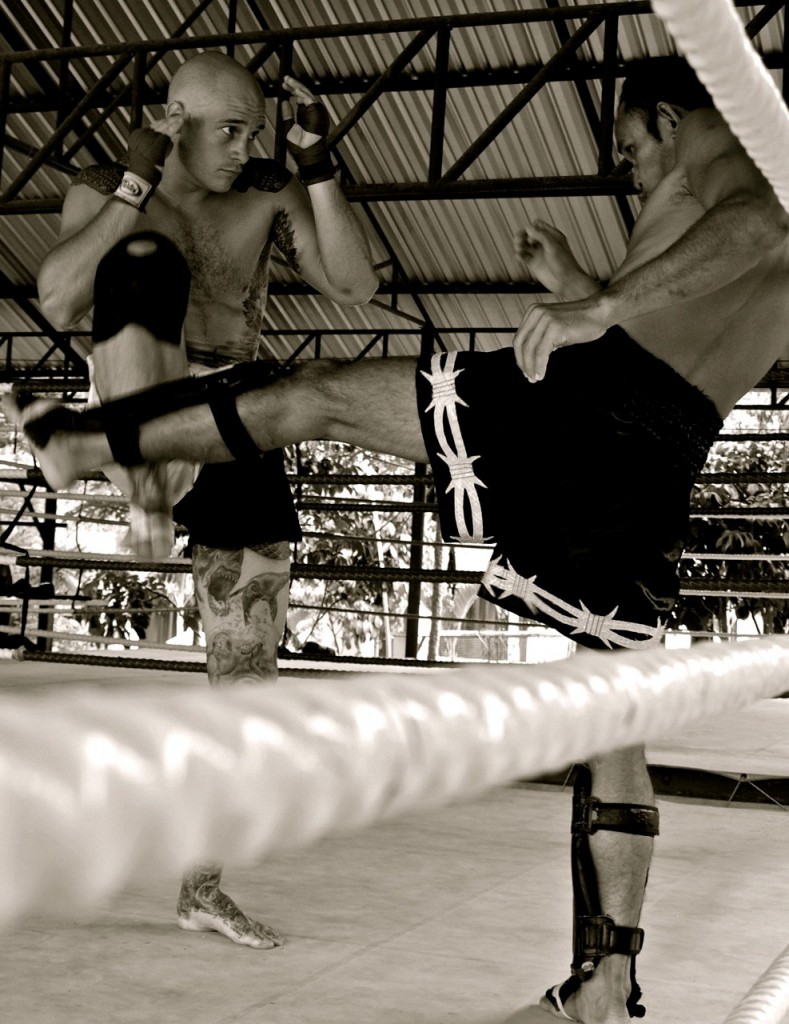 Hanumantra Blackwork Tattoo UN1TY Muay Thai MMA