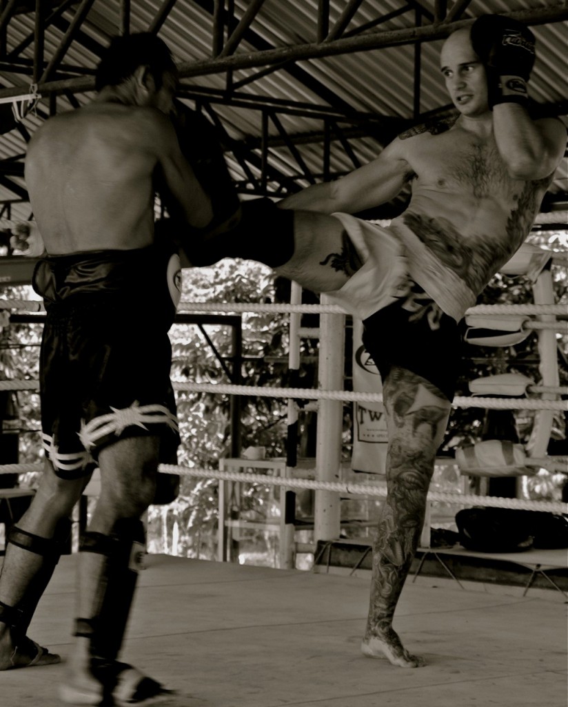 Hanumantra Blackwork Tattoo UN1TY Muay Thai MMA