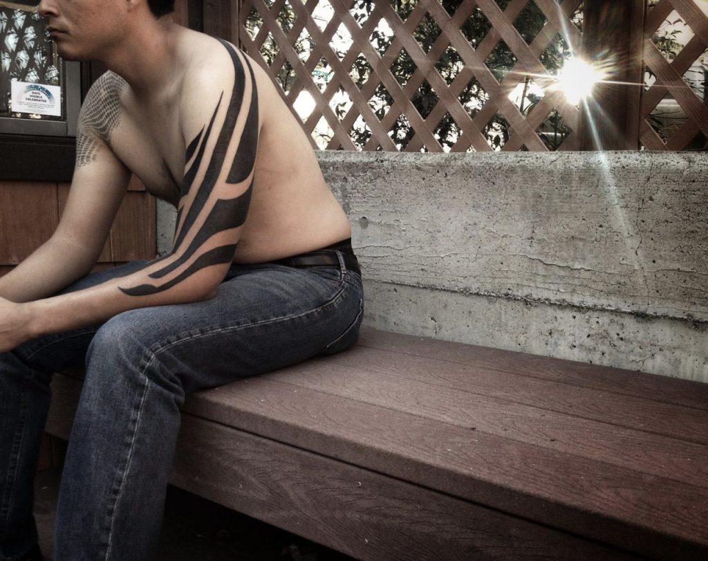 Hanumantra Blackwork Tattoo 7