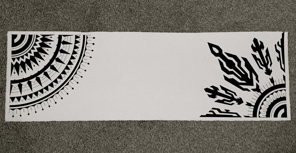 Hanumantra blackwork tattoo birmingham3