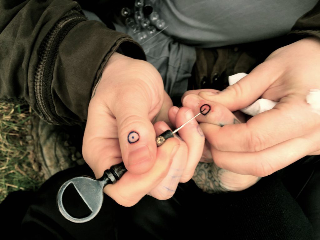 Hanumantra blackwork tattoo birmingham5