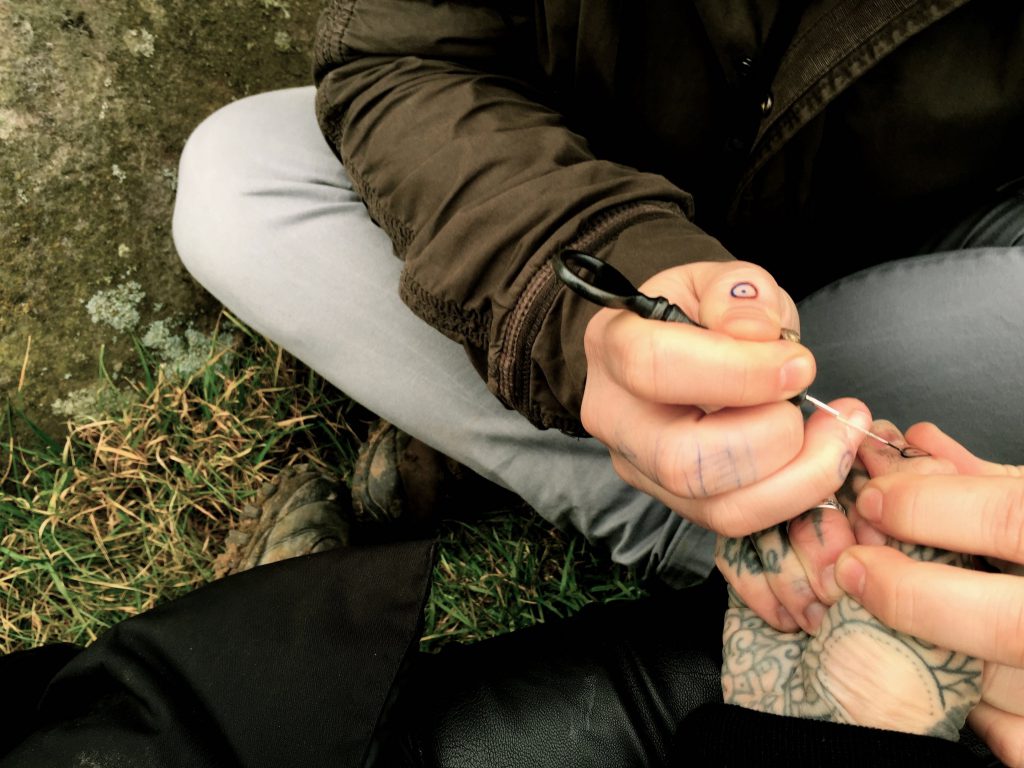 Hanumantra blackwork tattoo birmingham6