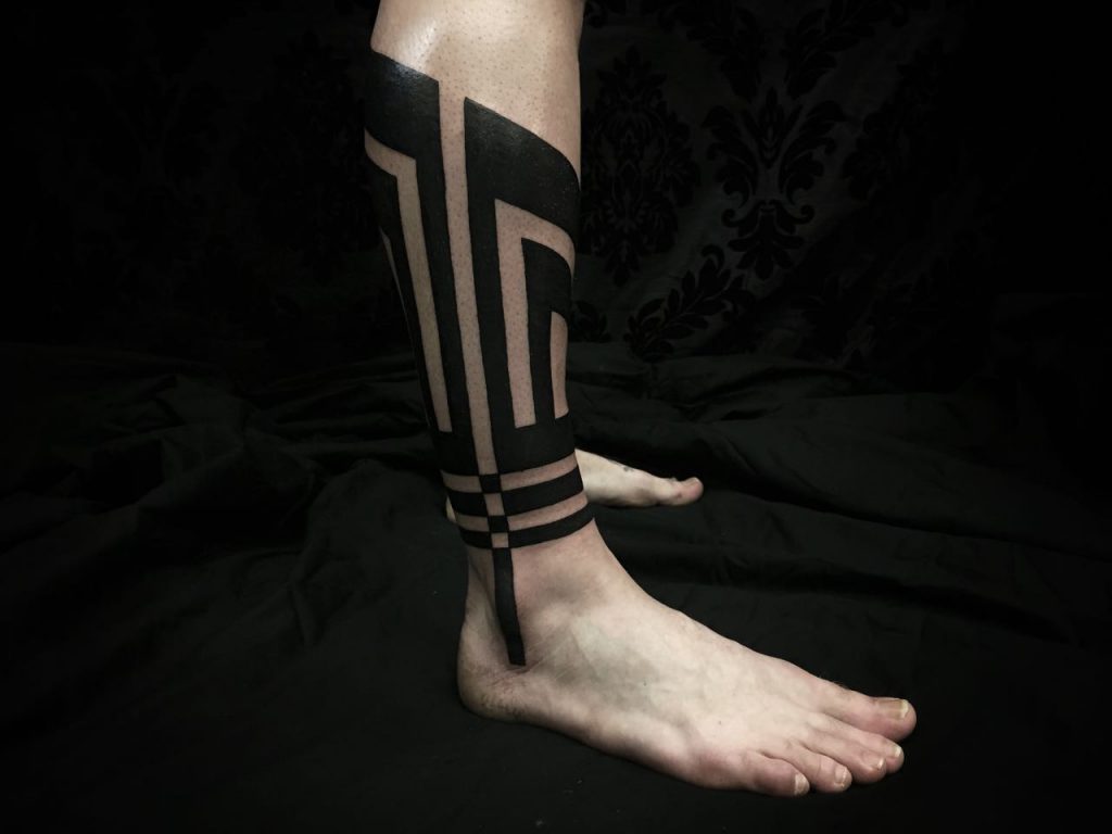 Hanumantra blackwork tattoo un1ty modern body art brighton black style -10