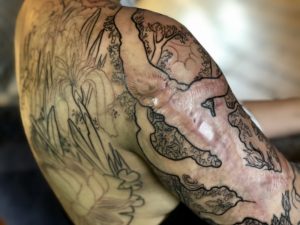JO BLOGS: Natalia's scar cover-up tattoo. | UN1TY Tattoo Studio | Shrewsbury
